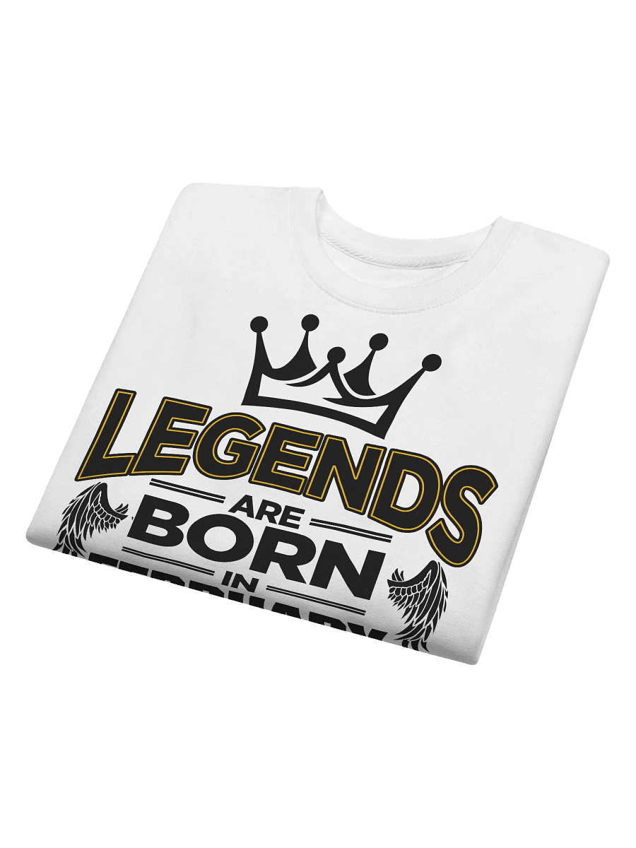 Legends are born in January Sweatshirt product image (16)