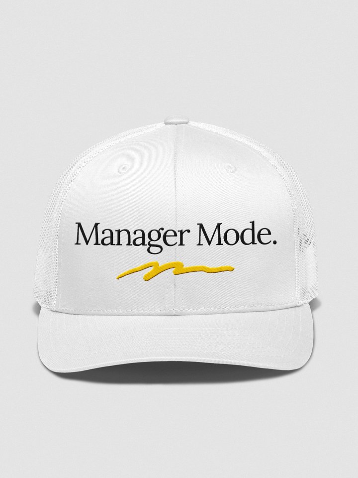Manager Mode. Trucker Hat product image (3)