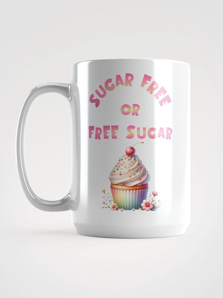 Sugar/Sugar Free mug (white) product image (4)