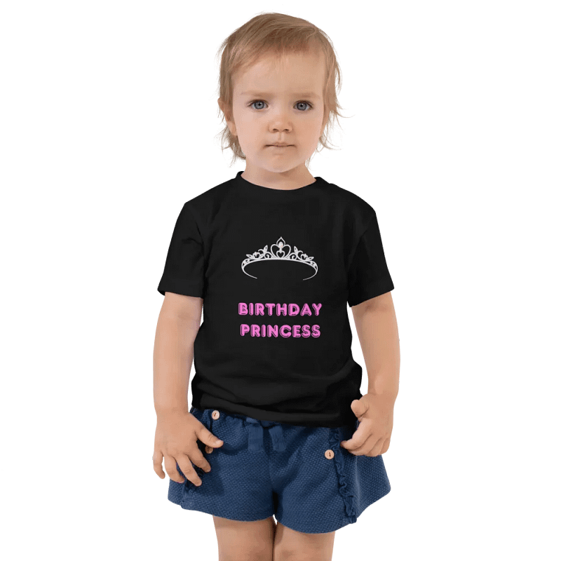 Birthday Princess Tiara Toddler T-Shirt
