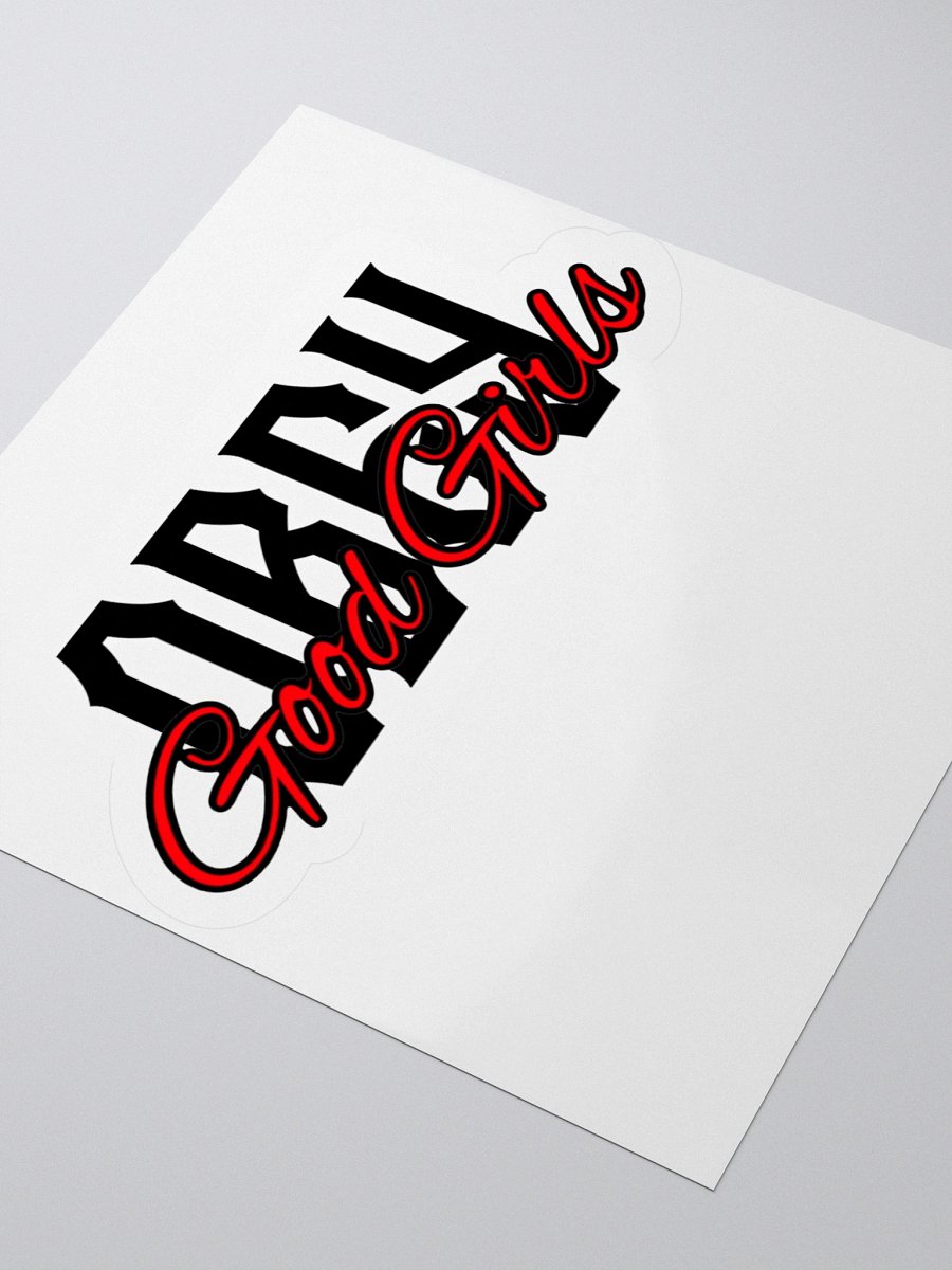 Good Girls Obey Kiss-Cut Stickers product image (10)