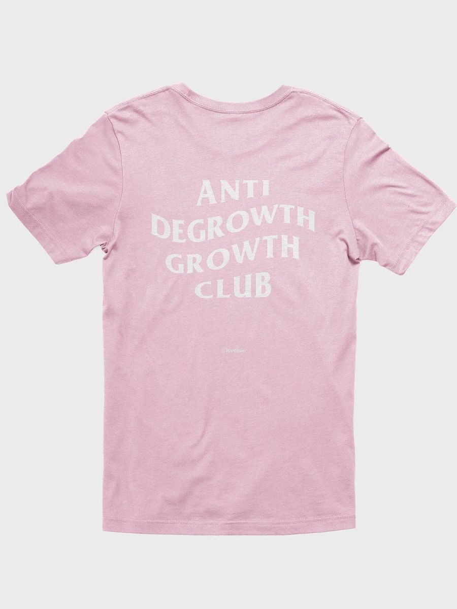 anti degrowth growth club t-shirt - 100% cotton product image (3)