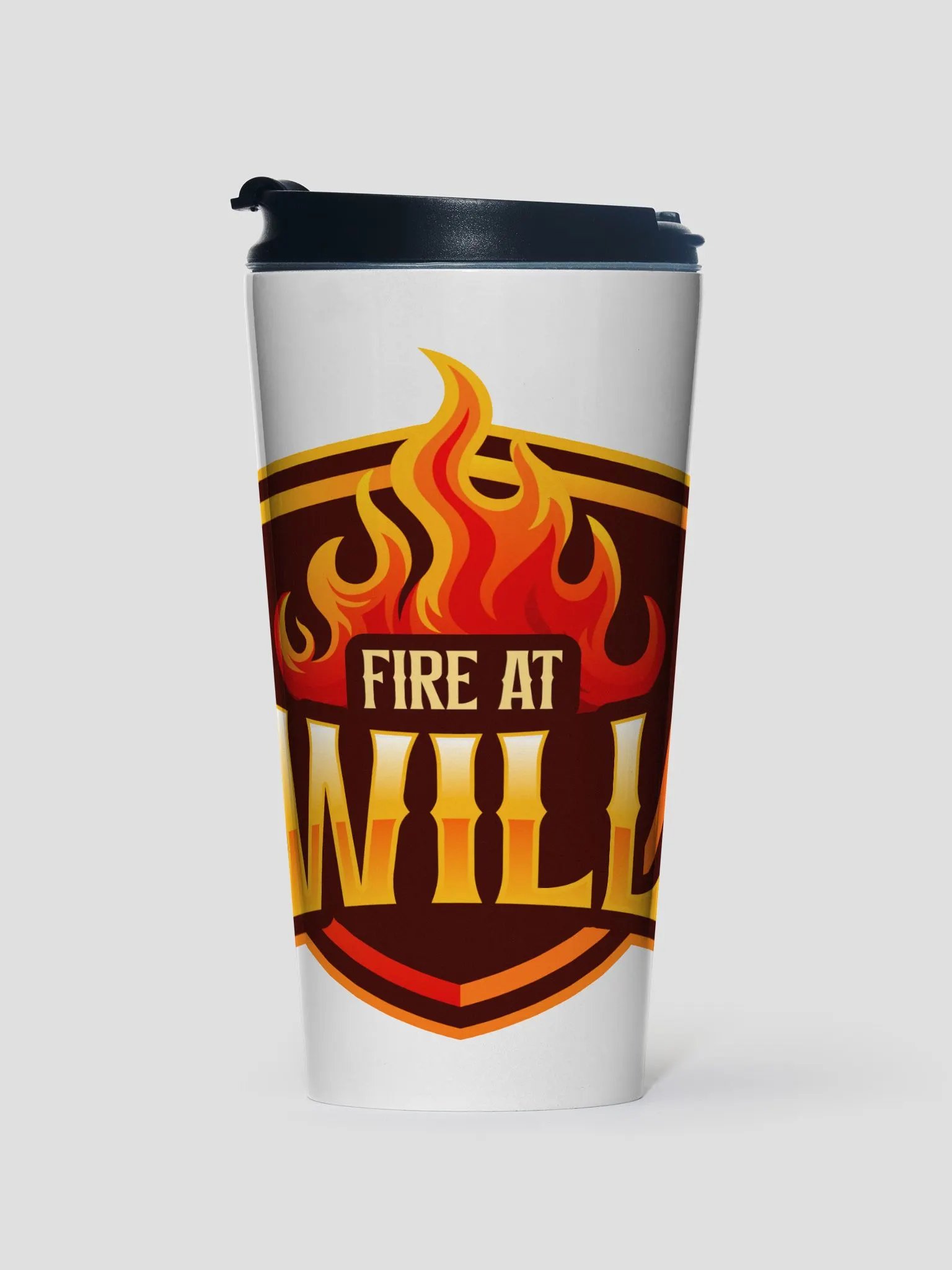 Fire AT Will Travel Mug product image (1)