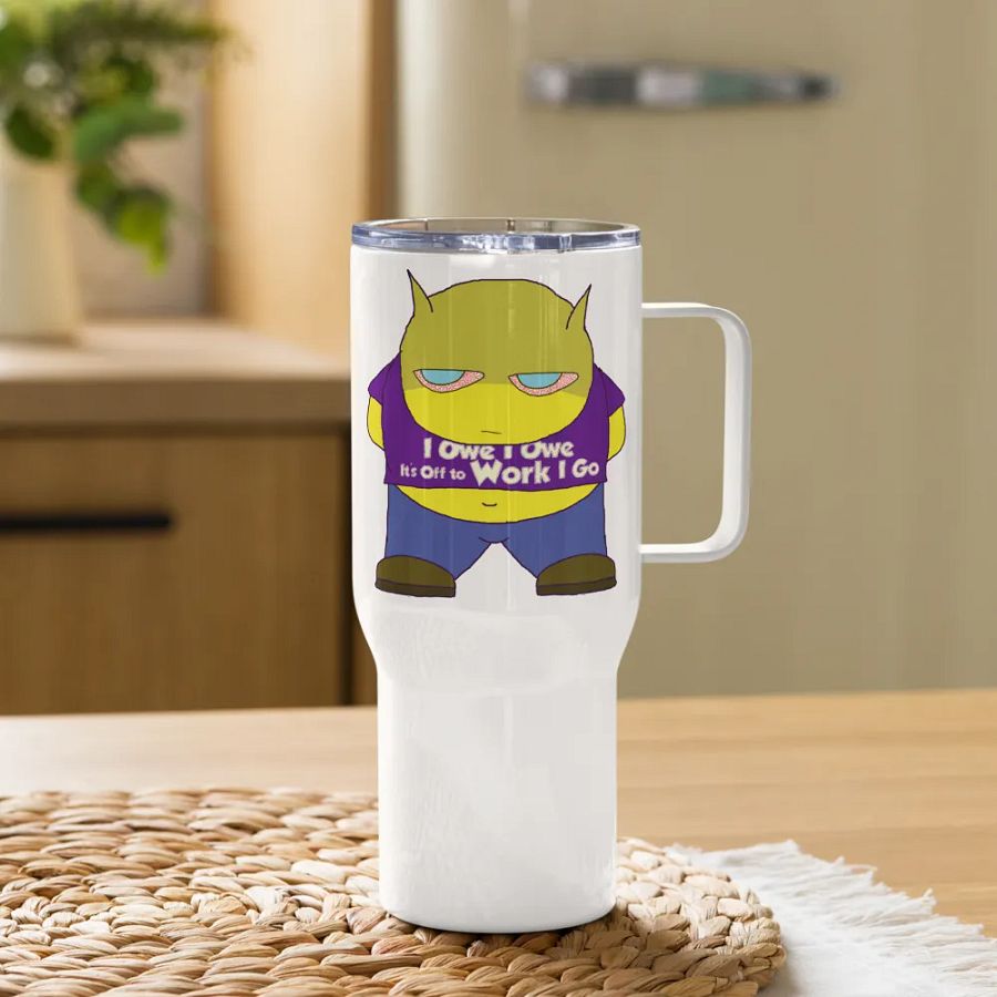 Off to Work Travel Mug product image (11)
