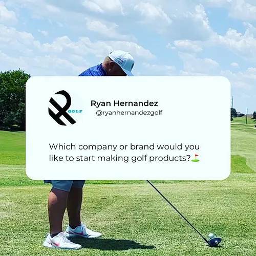 Answer below⬇️

Has to be @nike for me. Need them back in the club business.

#golf #golflife #golfbrands #golfequipment #gol...