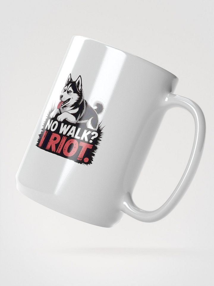 Riotous Dog White Glossy Mug product image (2)