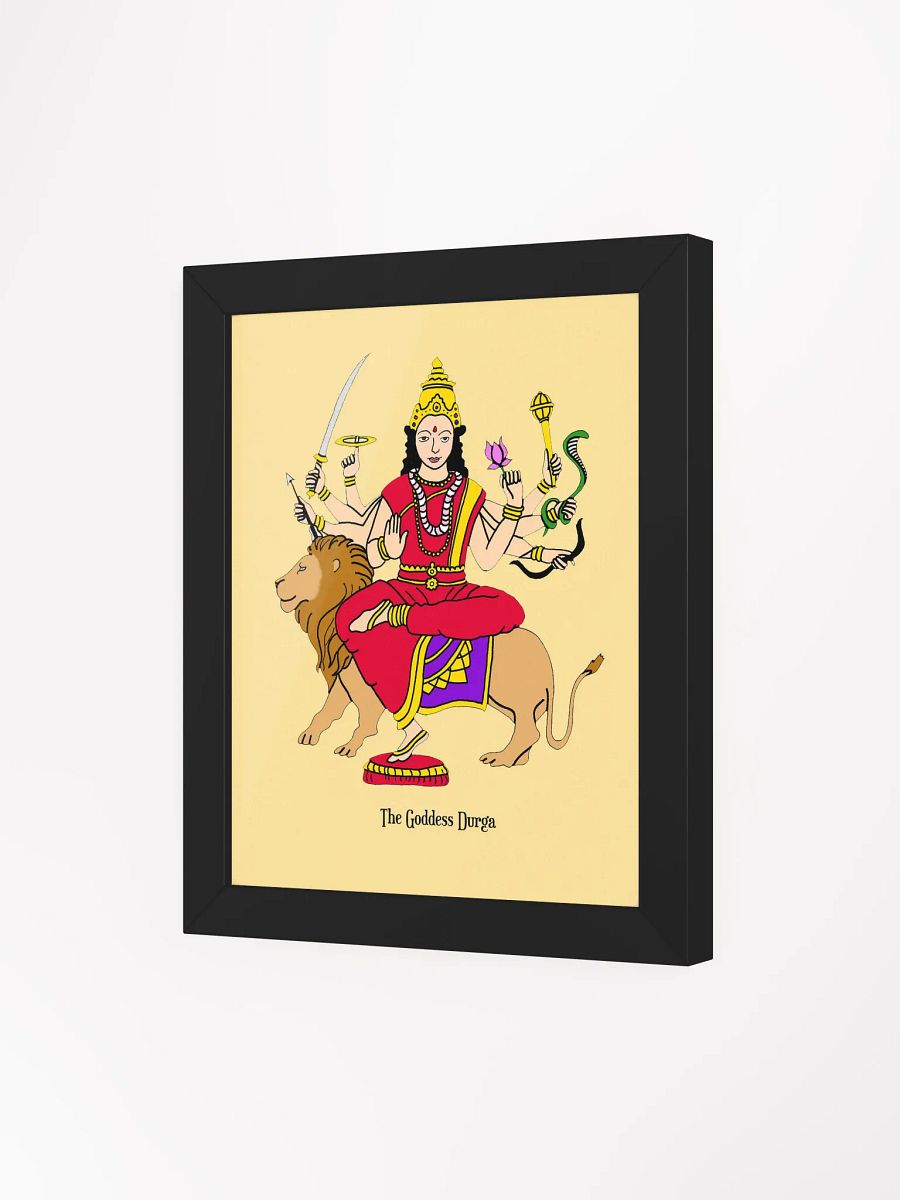 Goddess Durga Framed Art product image (3)