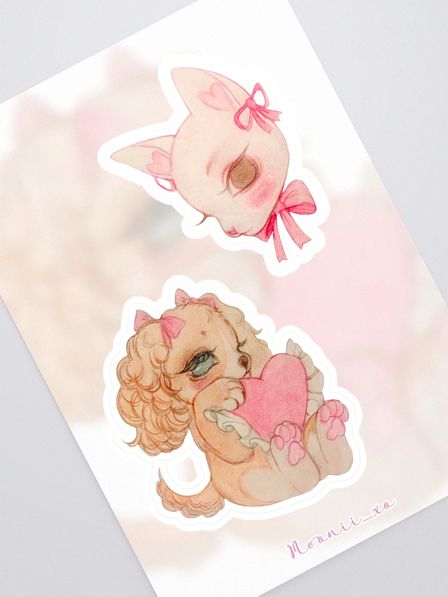 ♡ Soft Hearts ♡ Stickers product image (1)