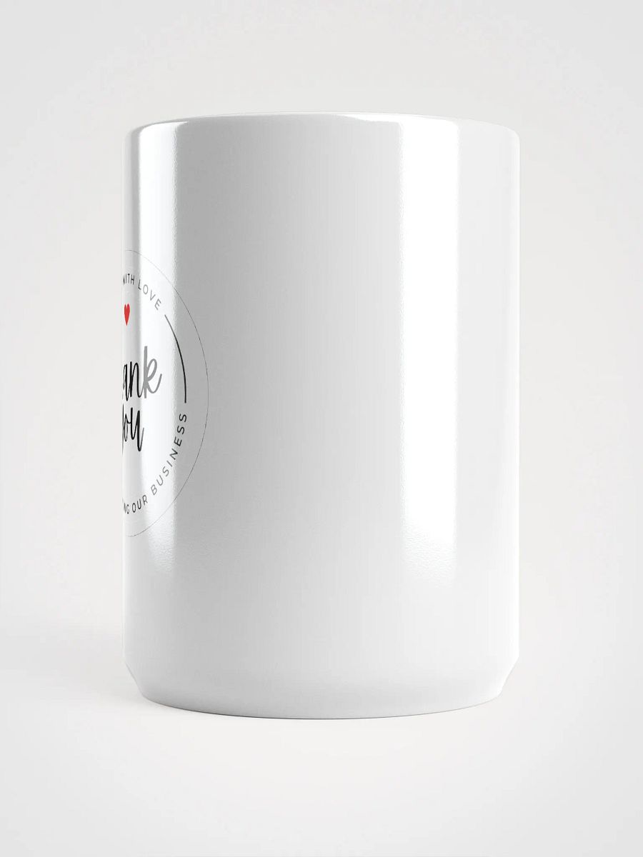 Heartfelt Thanks White Glossy Mug product image (6)