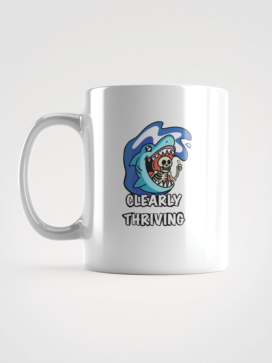 Clearly Thriving Mug White product image (1)