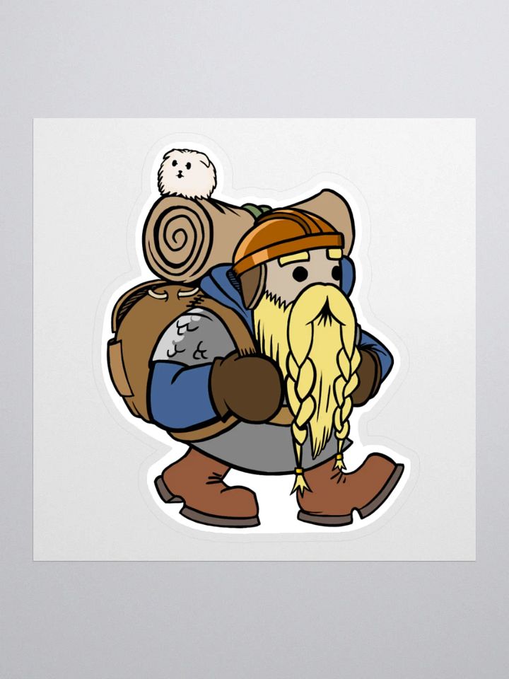 DWARF ADVENTURER (STICKER) product image (1)