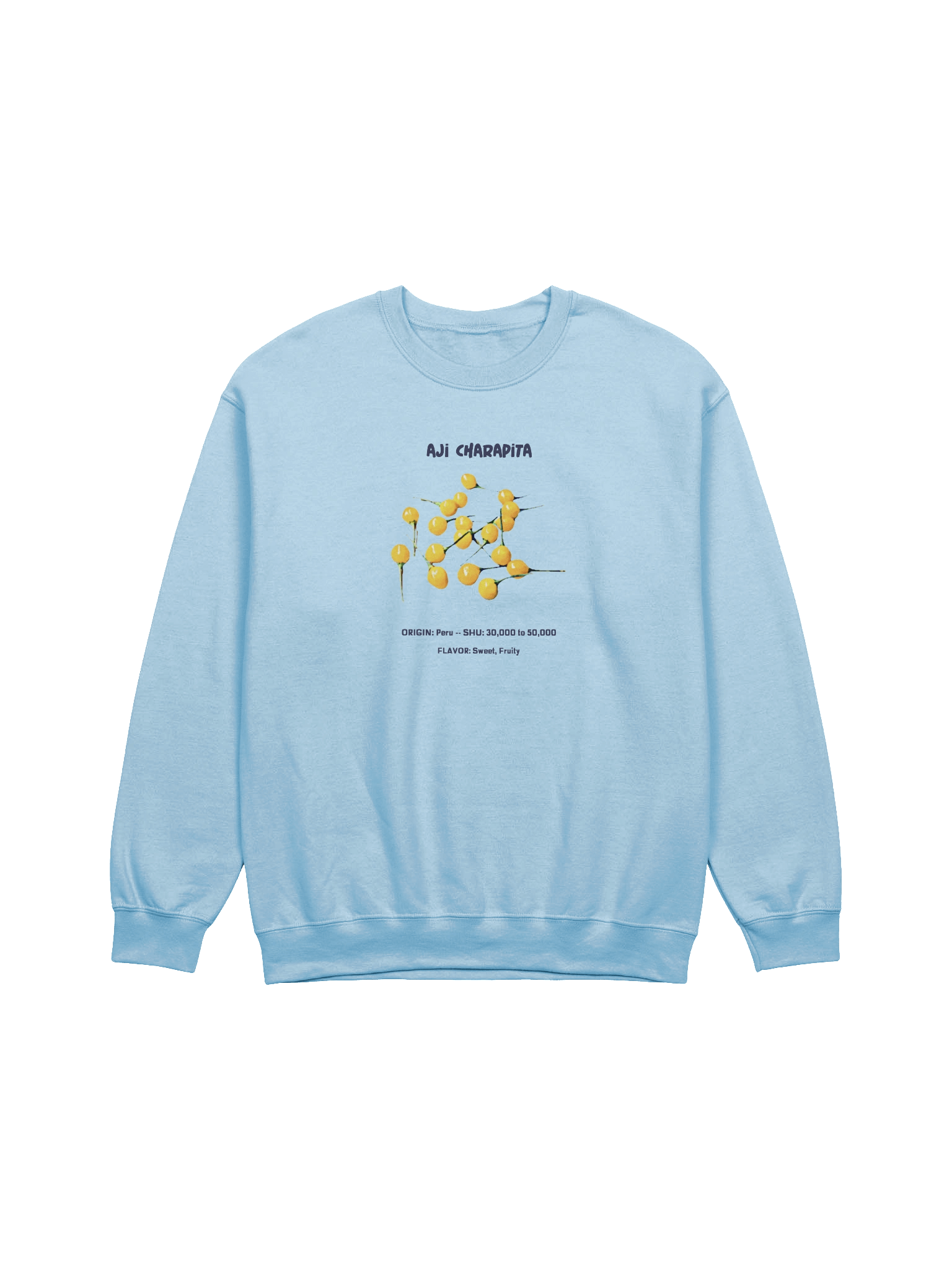 Aji Charapita Pepper Crewneck Sweatshirt product image (1)