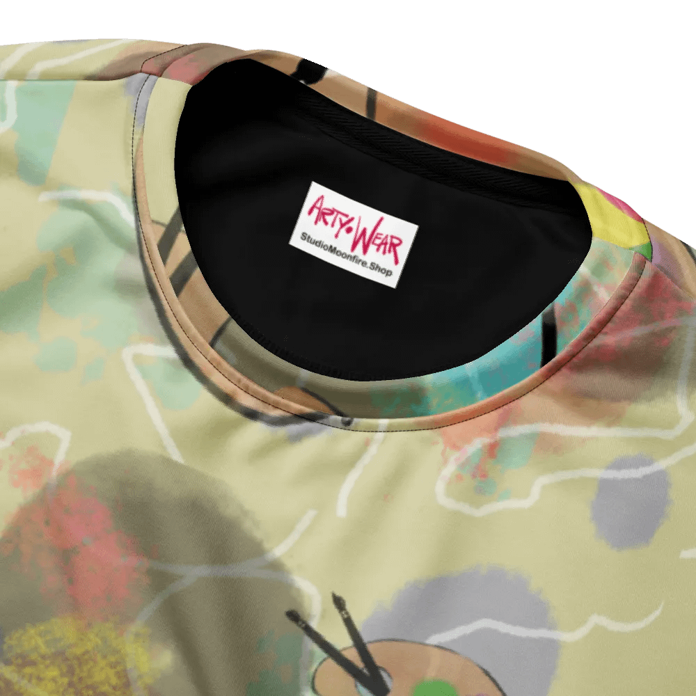 ScribbleWear 'Soft Paint' Unisex Art Sweatshirt product image (6)