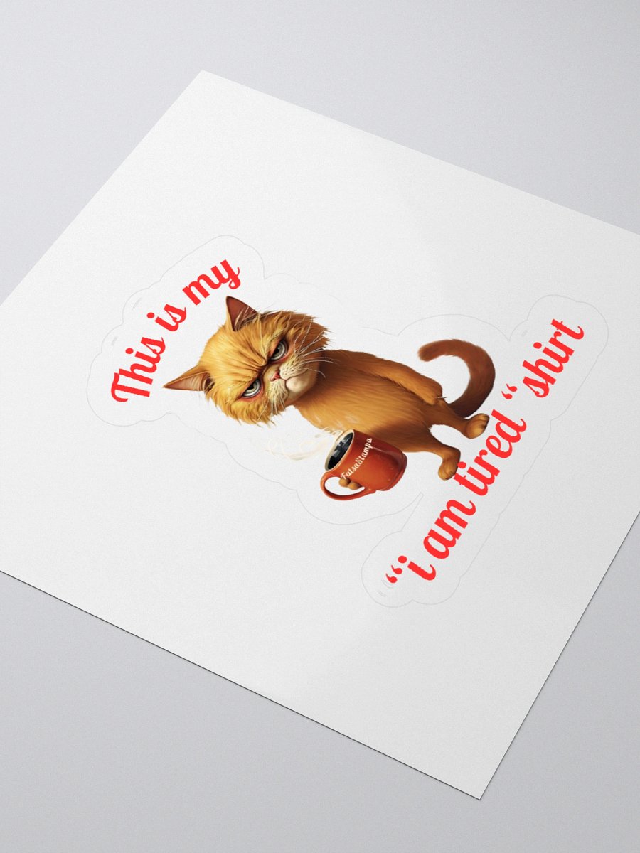 Grumpy Cat Talaslamap Kiss Cut Stickers product image (7)