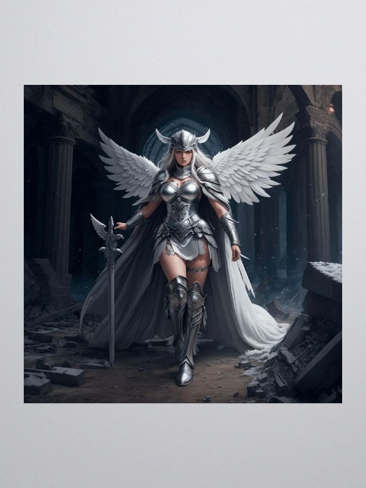 A Beautiful Valkyrie Kiss Cut Stickers product image (1)