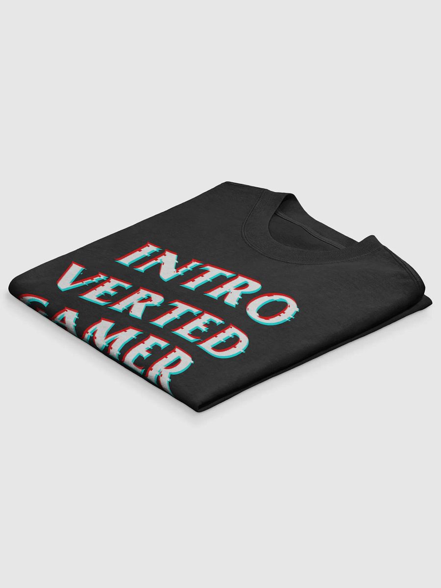 Introverted Gamer Club "Anaglyph'd" Oversized Tee product image (4)