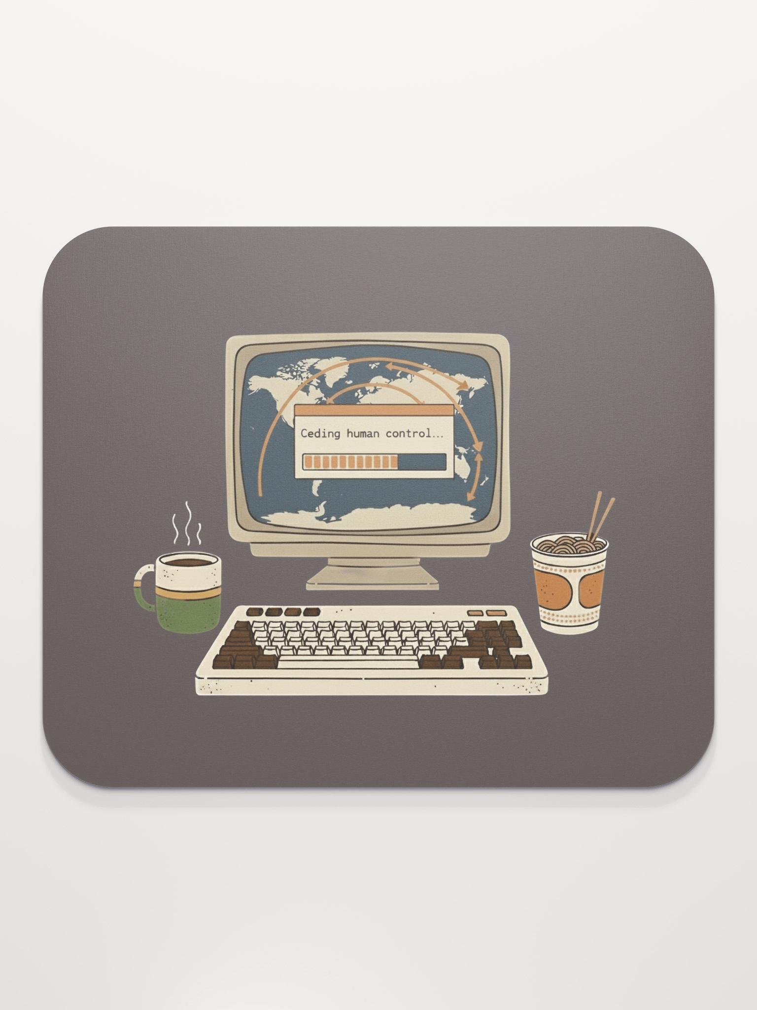 Ceding Human Control Mousepad product image (2)