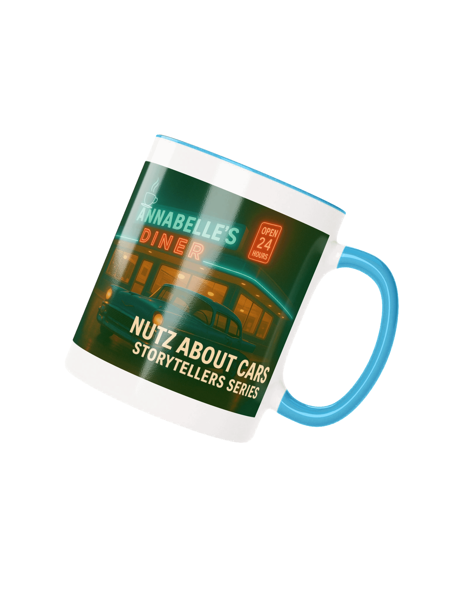 Neon Nights Diner Ceramic Mug product image (3)