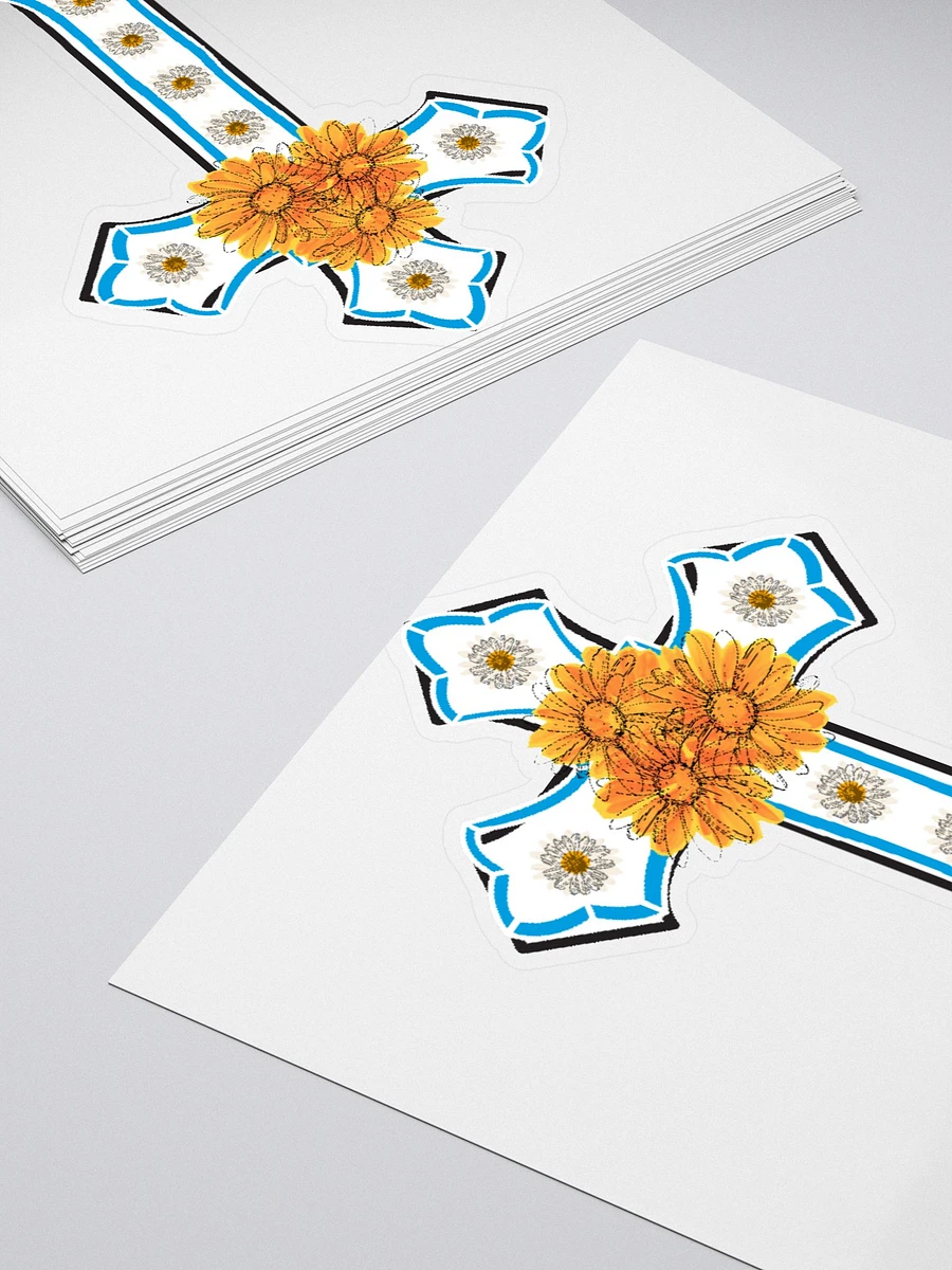 Sunflower Floral Cross product image (4)