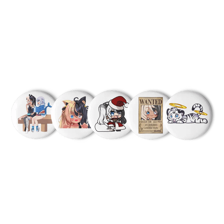 Pin Button - Limited Edition Collection #2 (White) product image (1)