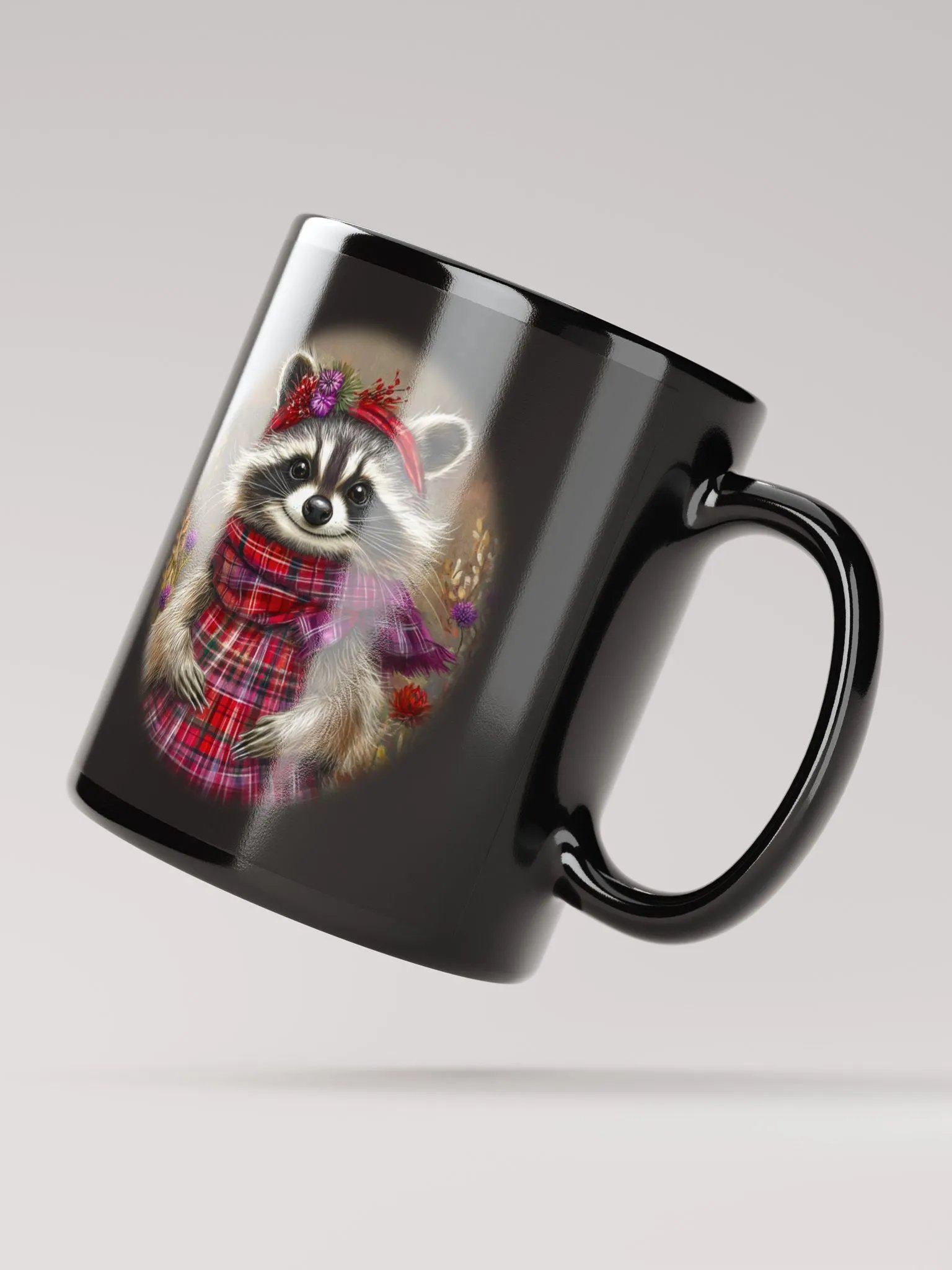 Whimsical Raccoon Mug product image (2)