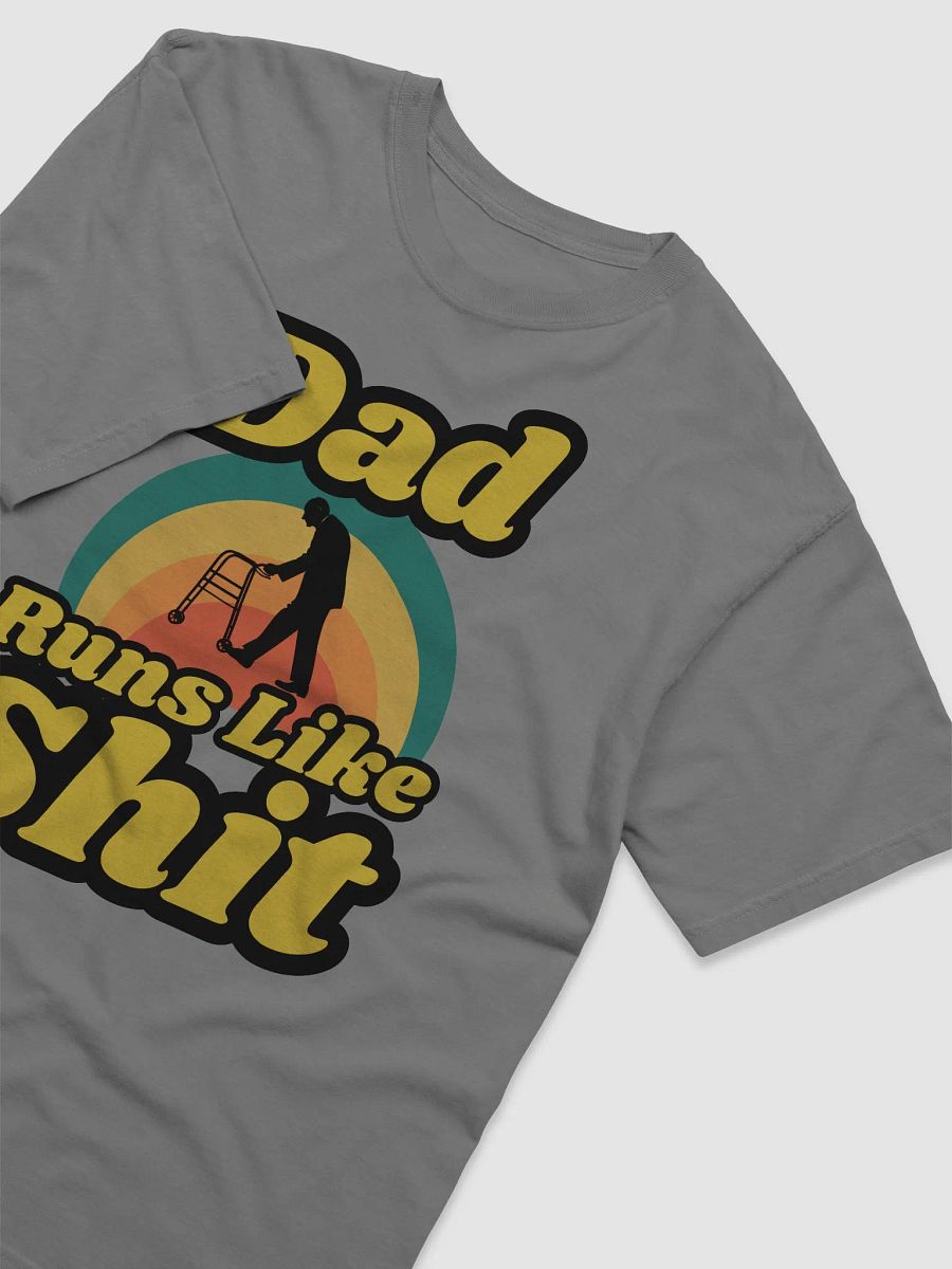 Vintage Dad Runs Like Shit T-Shirt product image (11)