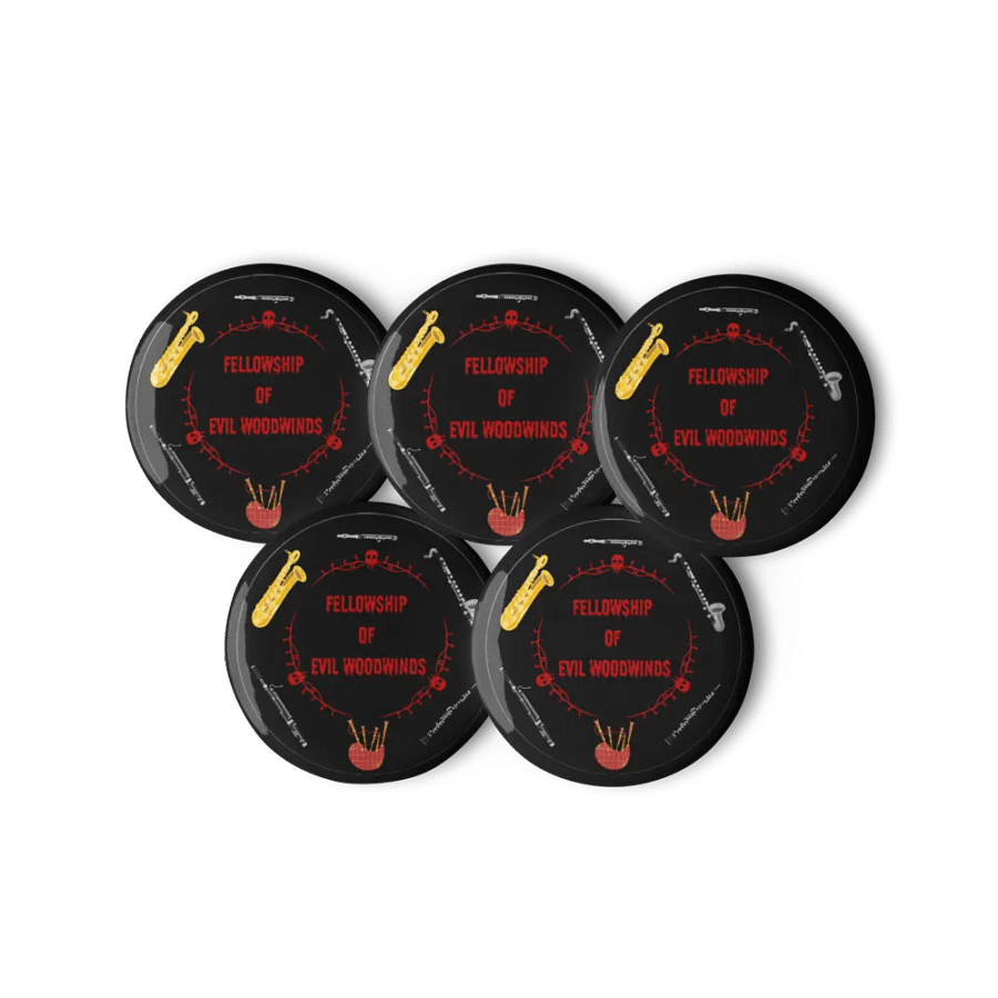 Fellowship of Evil Woodwinds Pinset product image (11)