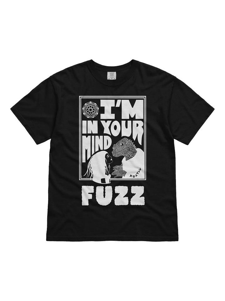 I'M IN YOUR MIND FUZZ T-SHIRT (BLACK) product image (2)