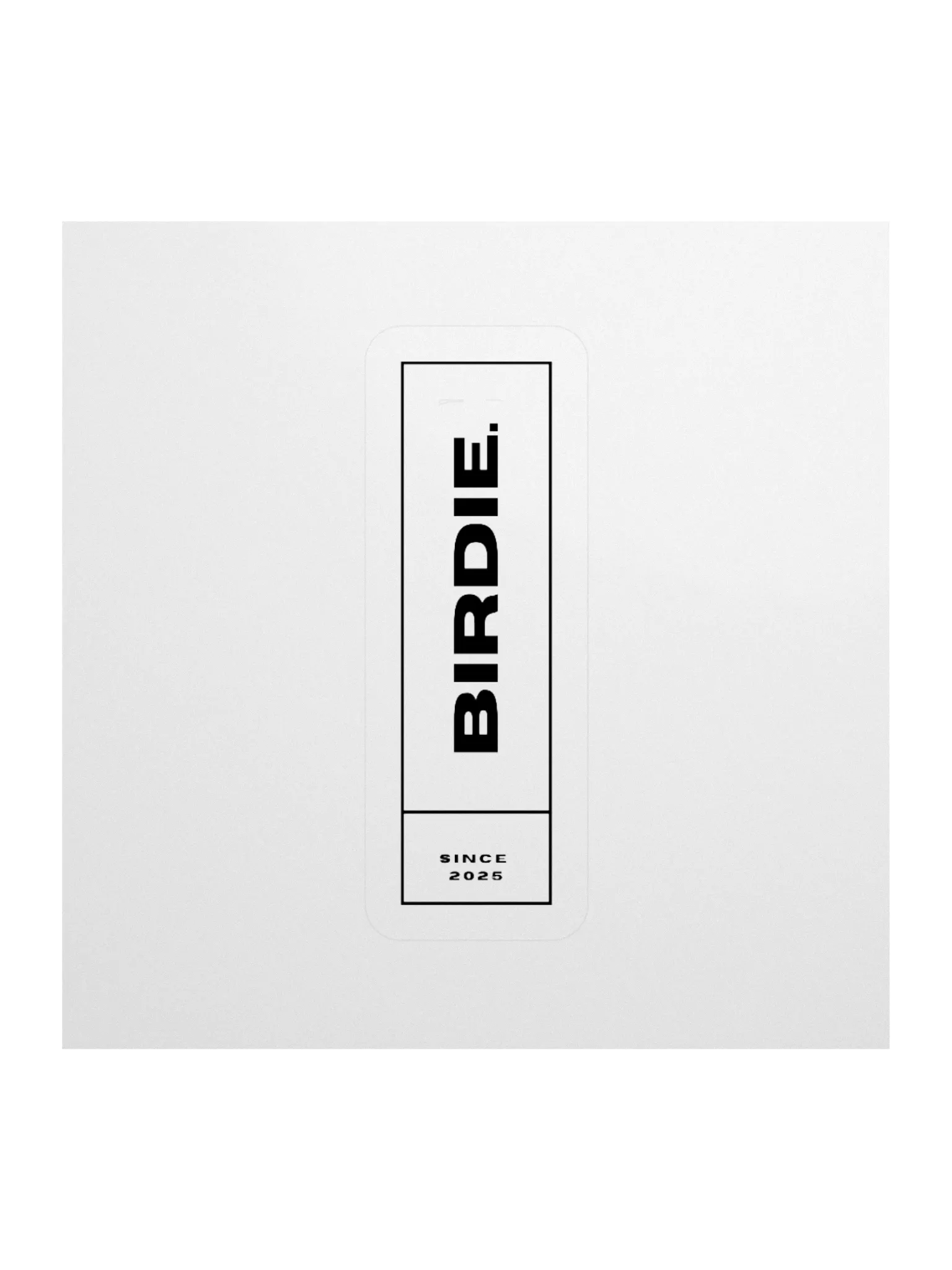 Birdie Since 2025 Kiss Cut Stickers product image (2)