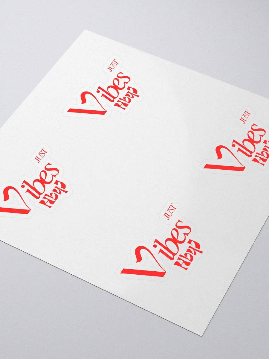 Just Vibes Stickers product image (3)
