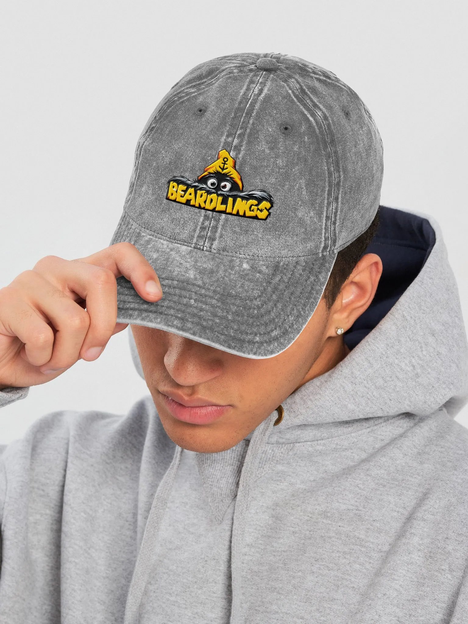 Beardlings - Otto Vintage Wash Dad Hat product image (7)