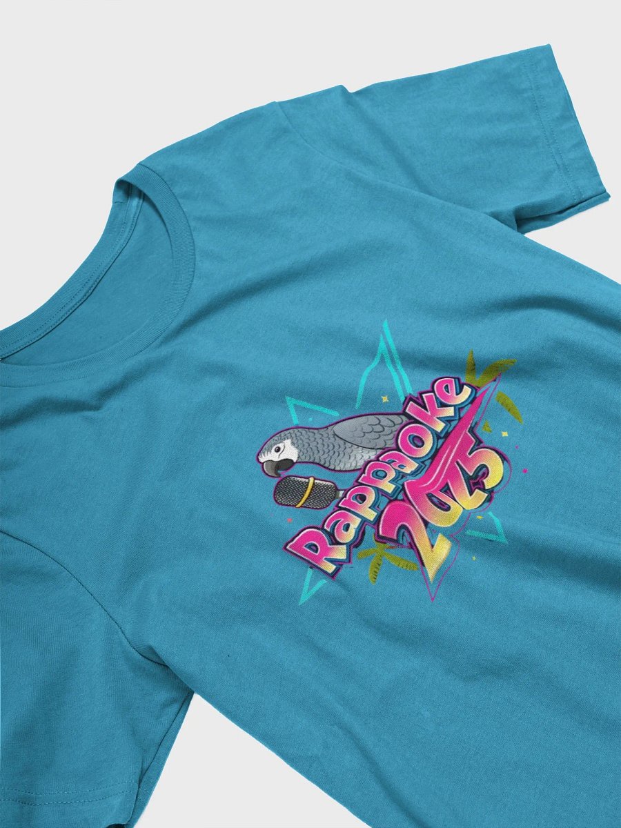 Rappaoke 2025 Parrot Mic Vibes T-Shirt product image (31)