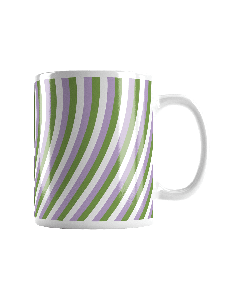 Genderqueer Pride Hearts Mug (Right-handed) product image (2)