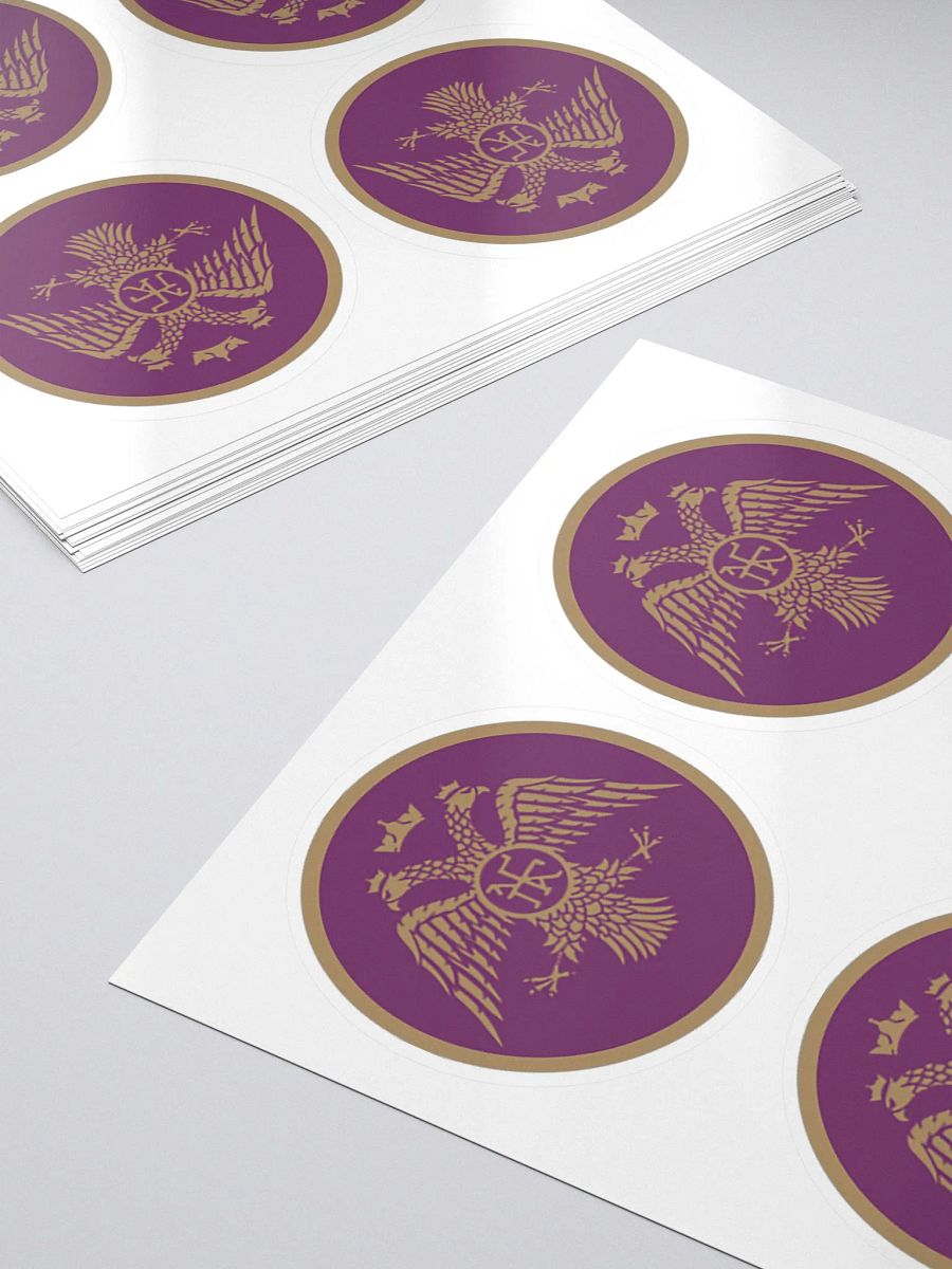 ΑΥΤΟΚΟΛΛΗΤΑ ΜΕ ΤΟ ΣΗΜΑ ΤΗΣ BYZANTIUM OF CARDIFF product image (5)