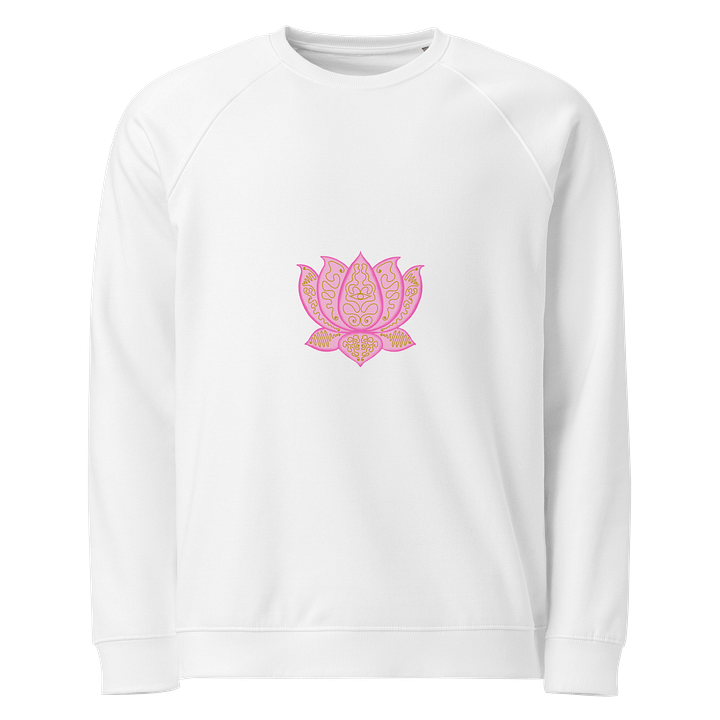 Lotus Blossom Gold Patterned Sweatshirt product image (1)