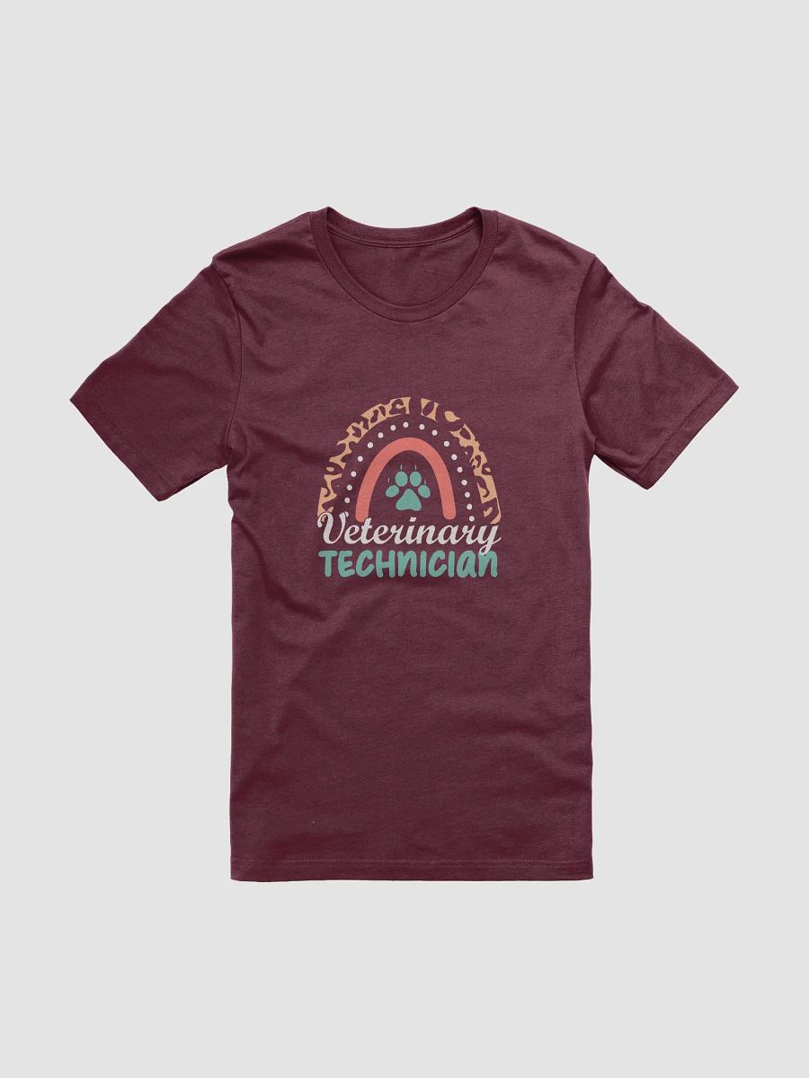 "Veterinary Technician-Rainbow" t-shirt product image (1)