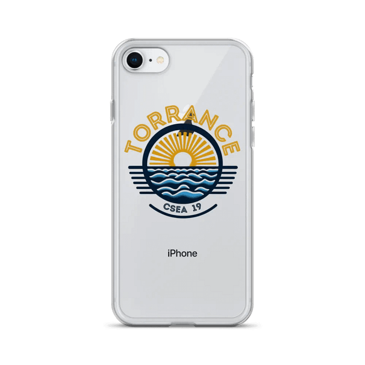TUSD/CSEA Sun & Waves Clear iPhone® Case product image (24)