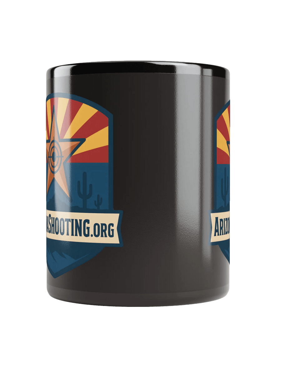 AZS Mug - Black (Dual Logo) product image (5)