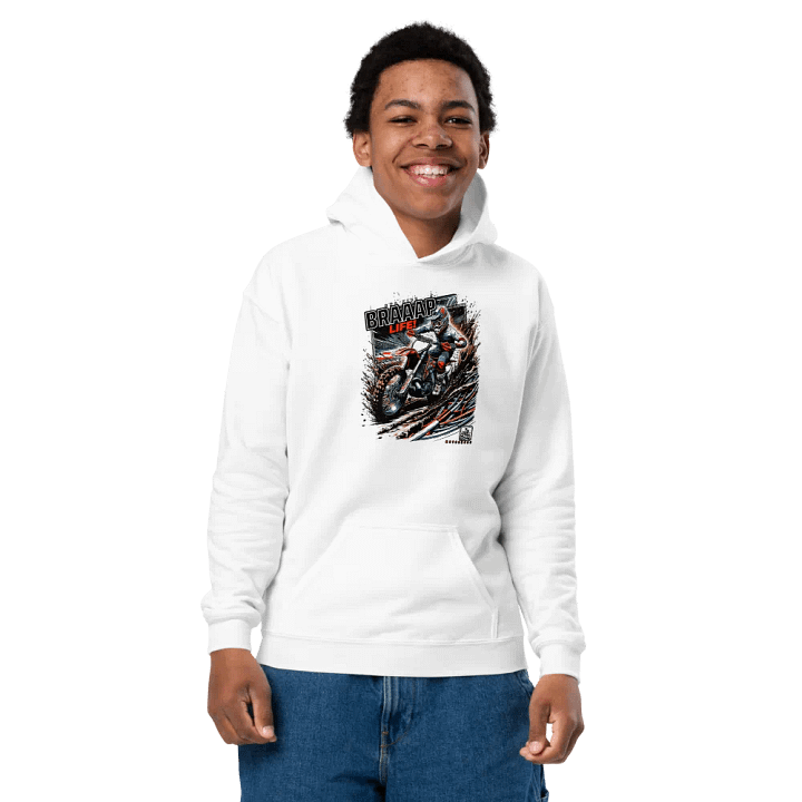 BRAAAP LIFE! One life Youth Hoodie product image (1)