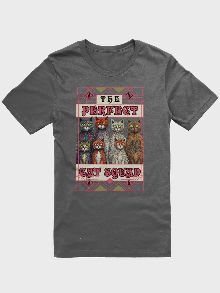 The Perfect Cat Squad Colorful T-Shirt product image (1)