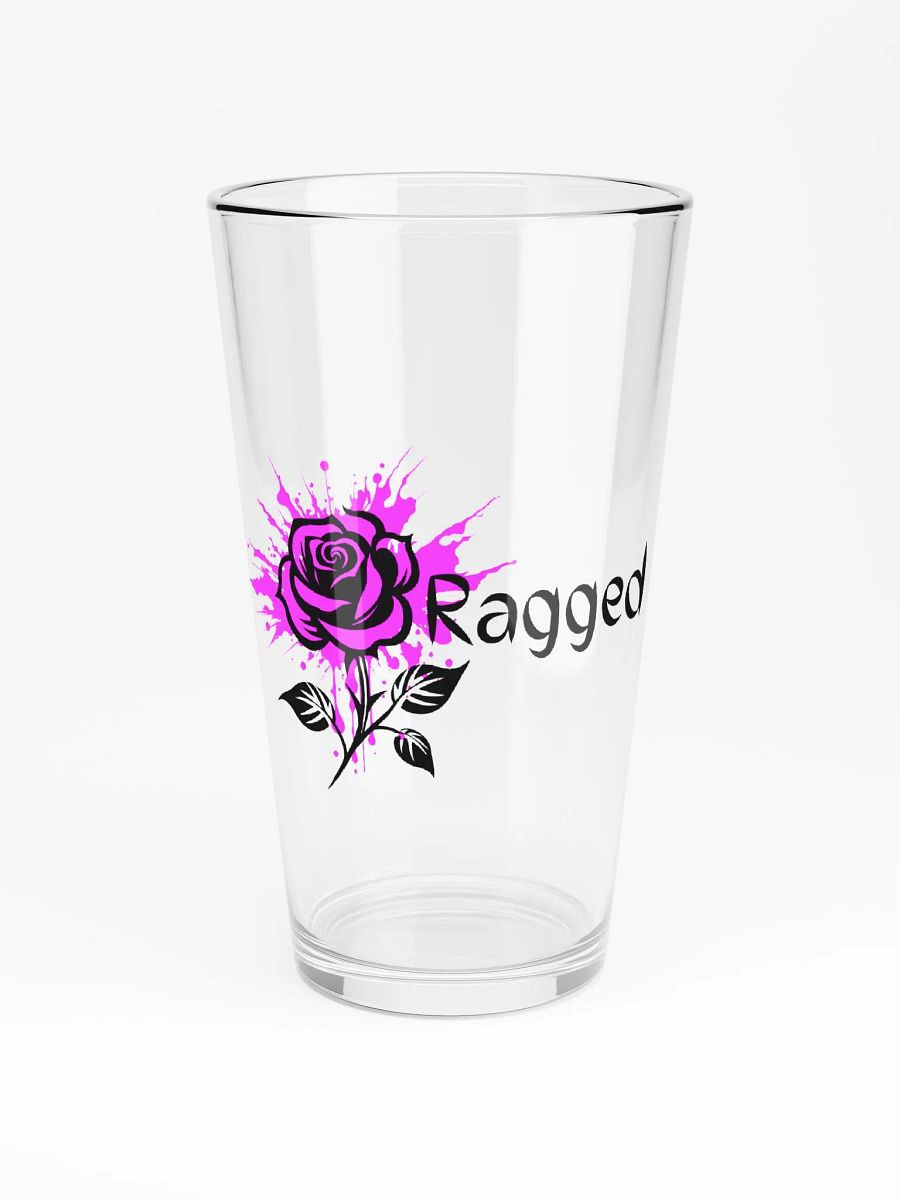 Ragged Rose Purple Shaker Pint Glass product image (3)