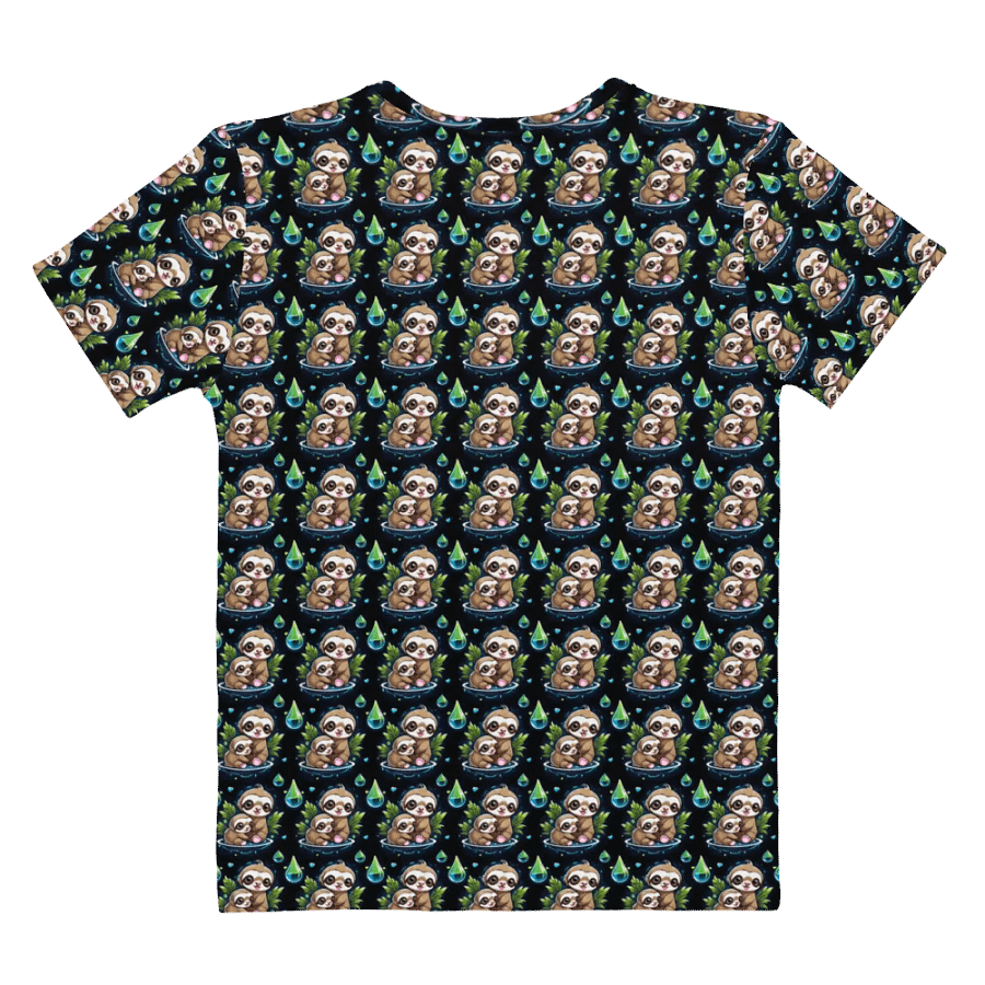 Kawaii Sloth All Over Print T-shirt product image (9)