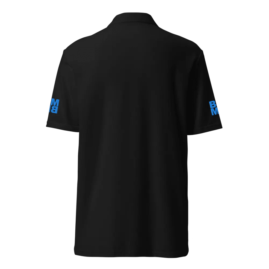 Blue Man Fans Hand Print & BMMB Duel Sleeve Embroidered Polo product image (5)