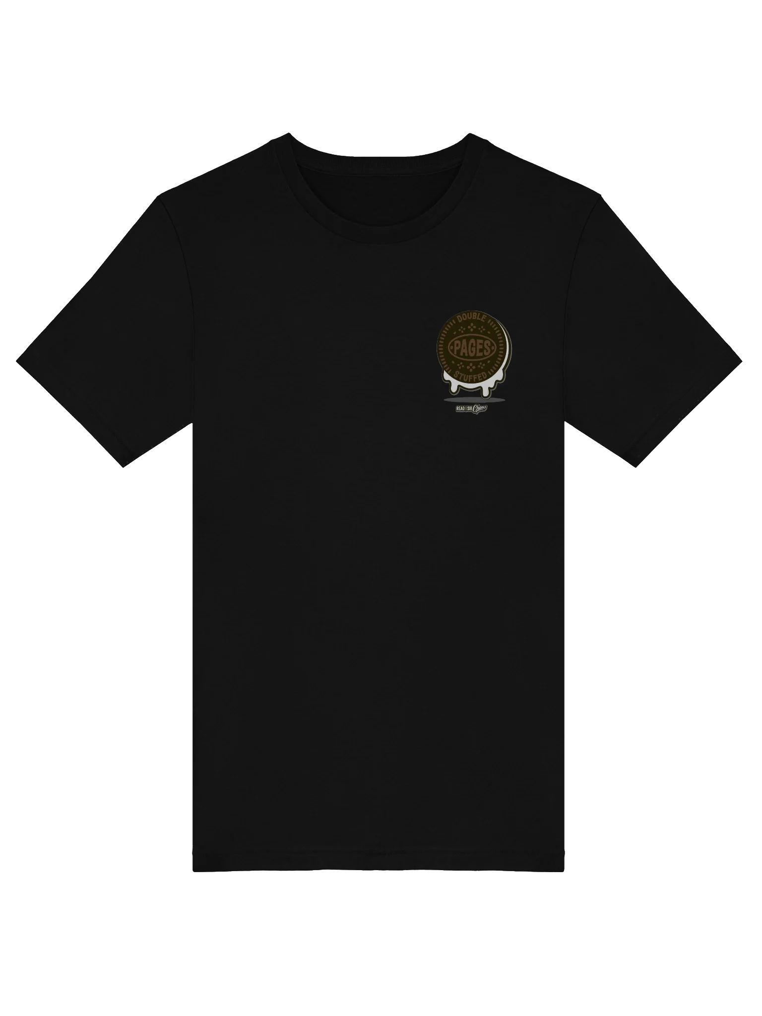 Double-Stuffed Pages Cookie Tshirt (Dark) product image (5)