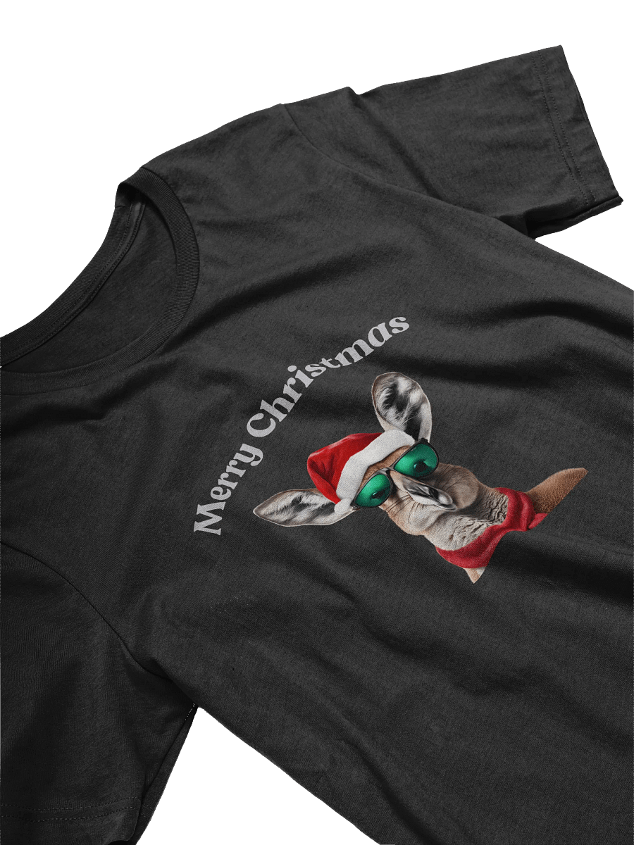 Festive Kangaroo Merry Christmas T-Shirt - Silver product image (3)