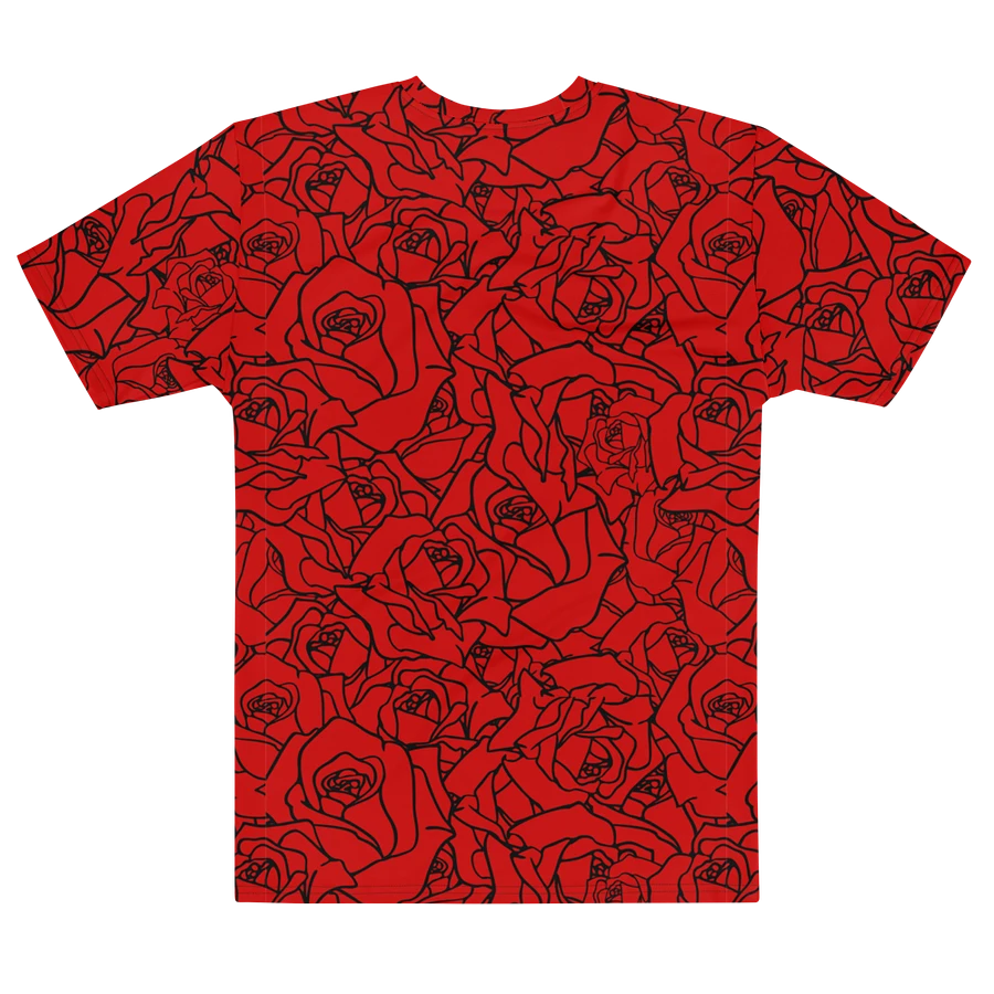 Loads of Roses · red-black crew neck t-shirt product image (7)