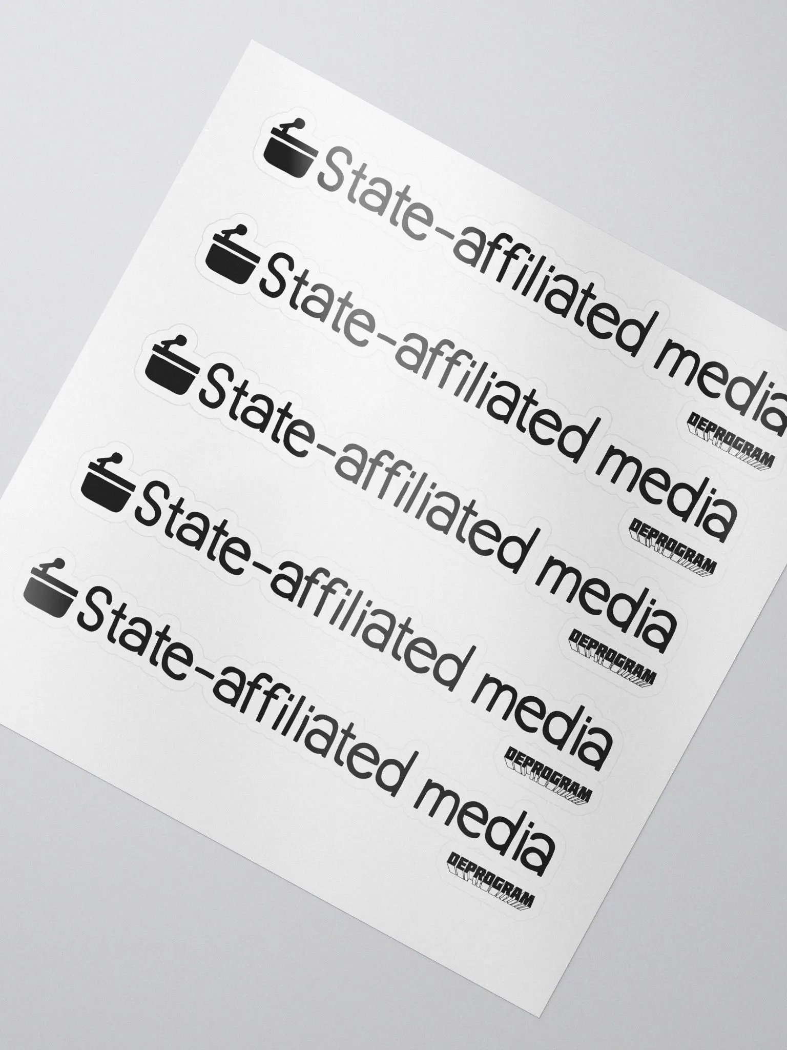 State-affiliated Sticker product image (2)
