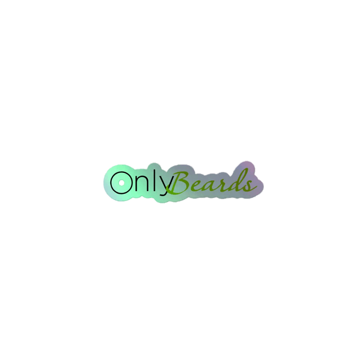 Only Beards Halo Sticker product image (1)