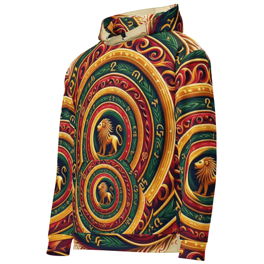 Nyabinghi Cosmic Vortex Unisex Hoodie product image (2)