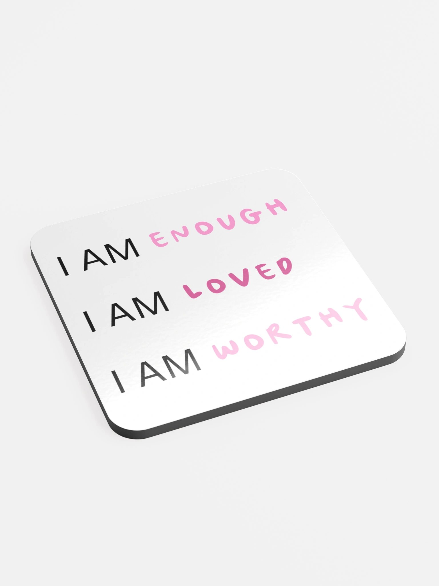 I am loved coaster product image (2)